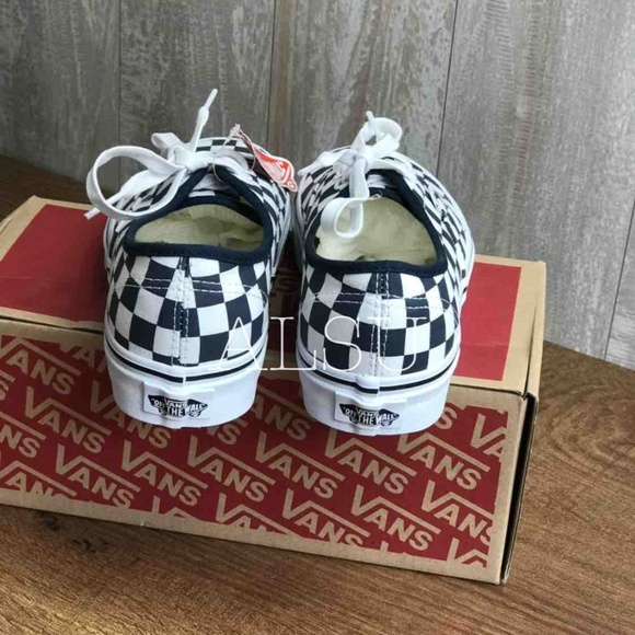 VANS 🔥SALE!🔥 Authentic Checkerboard Drs Dark Blue Kid's OA2Z5IKLS - Picture 6 of 8